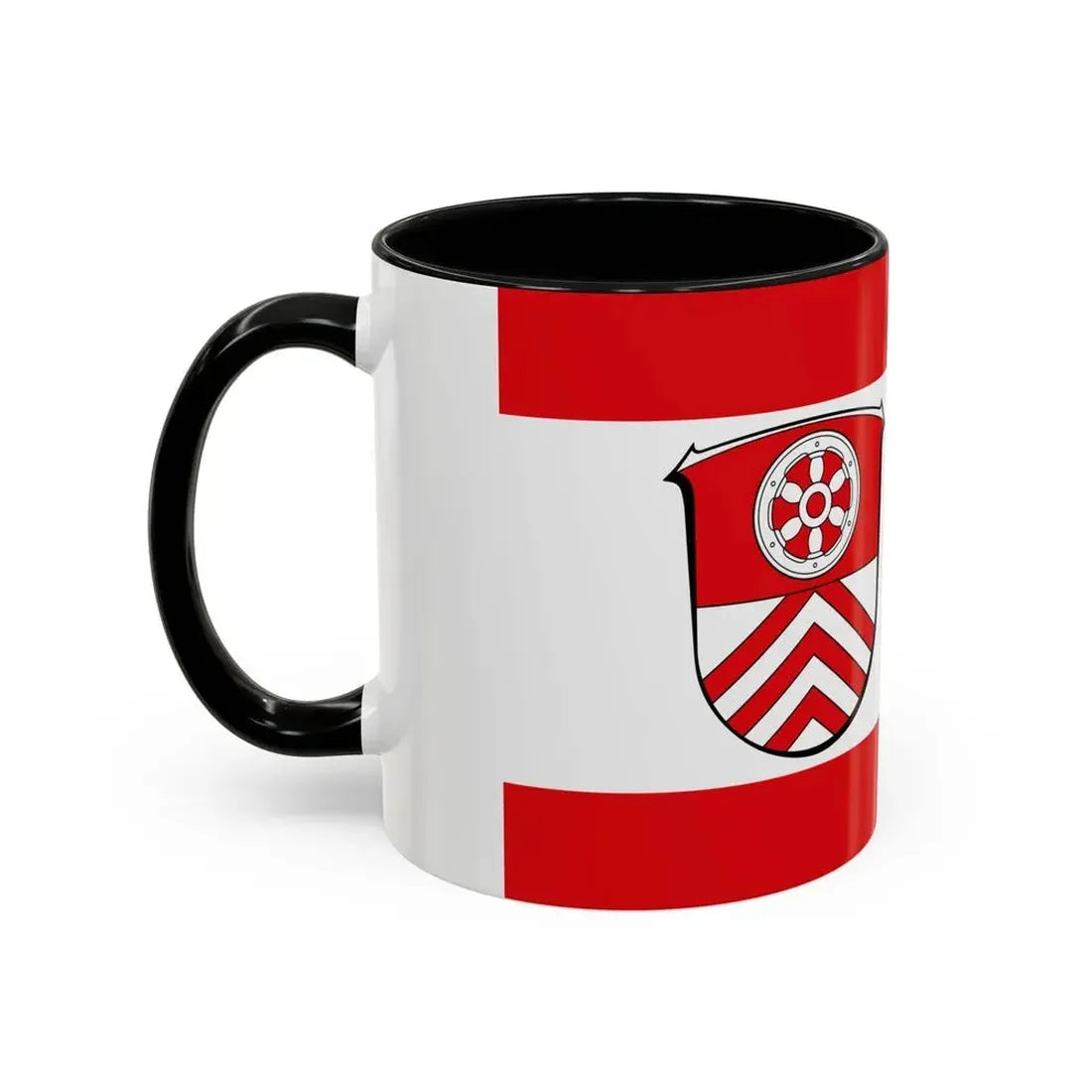 Flag of Main Taunus Kreis Germany - Accent Coffee Mug - Go Mug Yourself