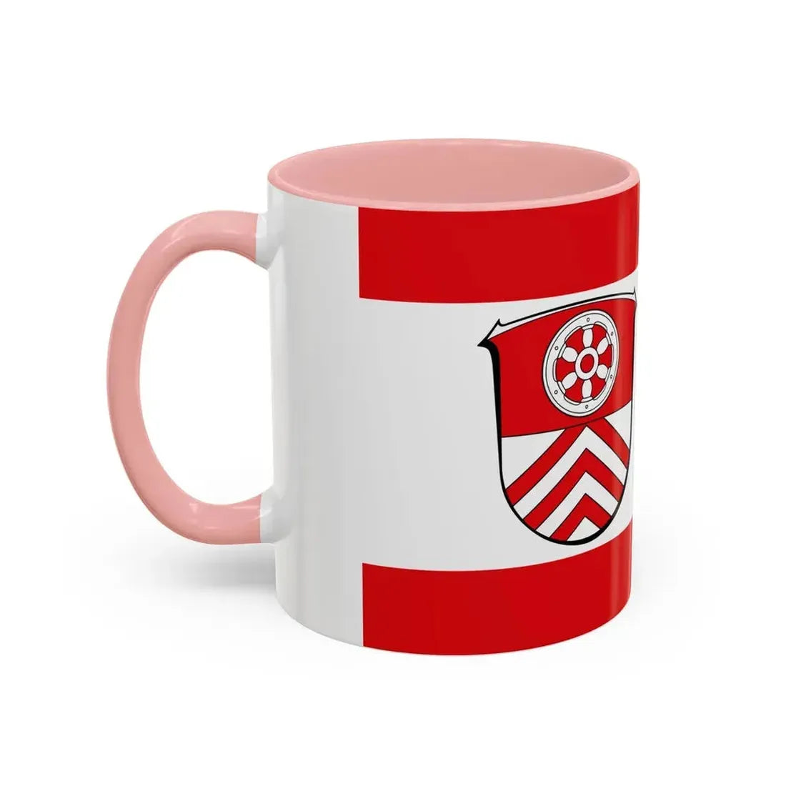 Flag of Main Taunus Kreis Germany - Accent Coffee Mug - Go Mug Yourself