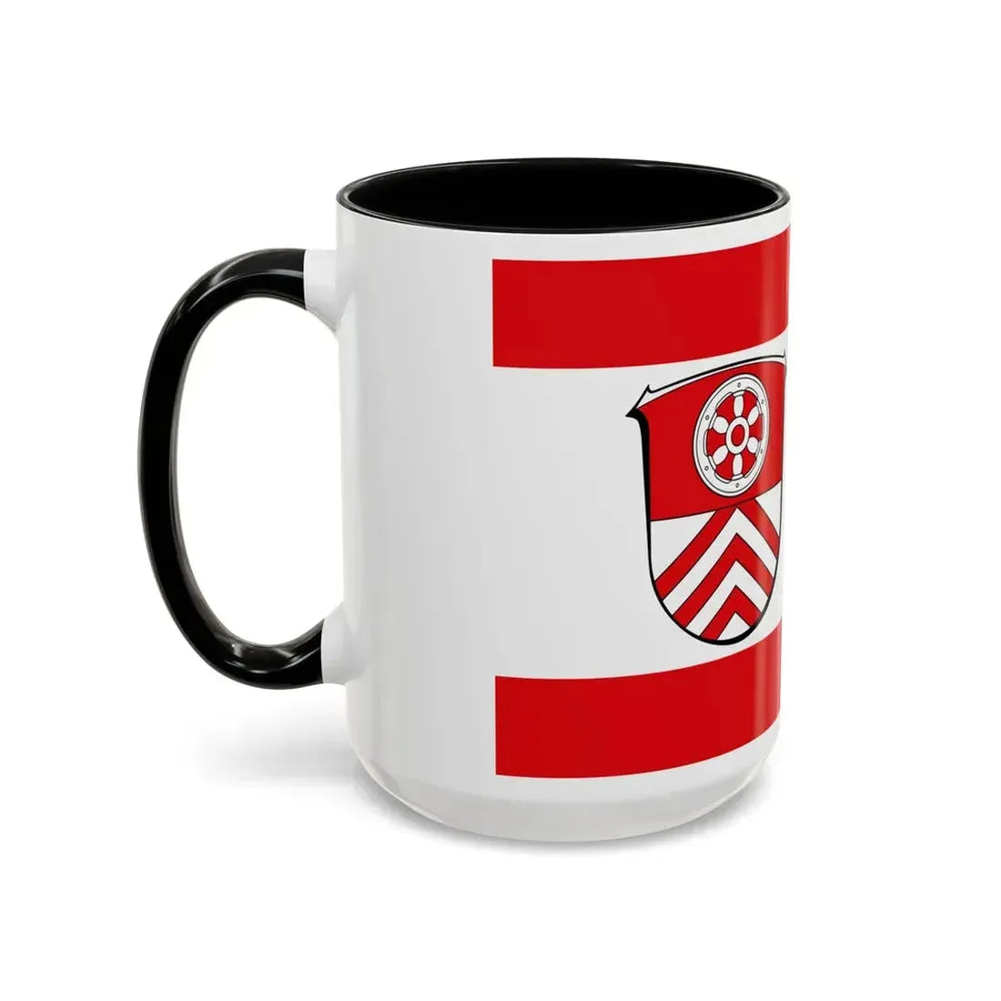 Flag of Main Taunus Kreis Germany - Accent Coffee Mug - Go Mug Yourself