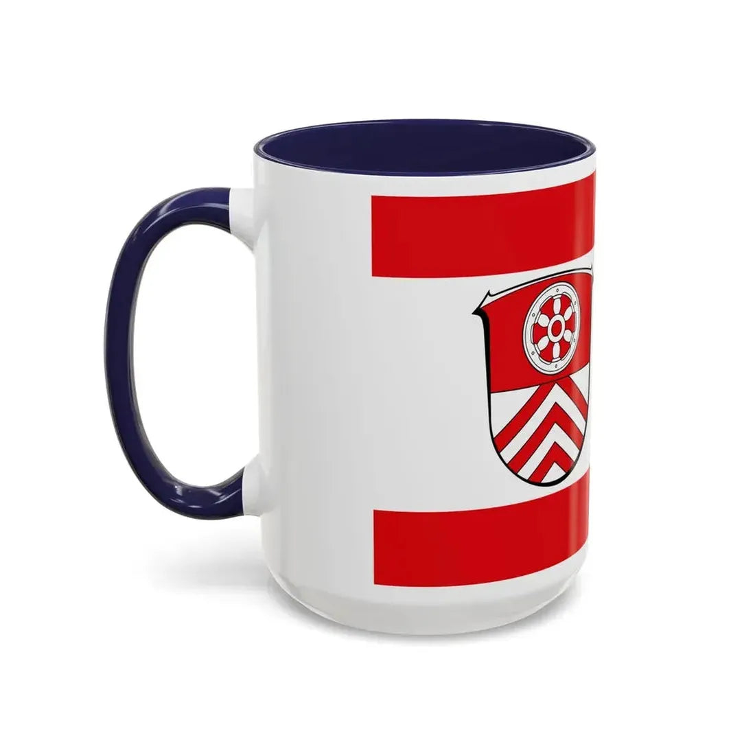 Flag of Main Taunus Kreis Germany - Accent Coffee Mug - Go Mug Yourself