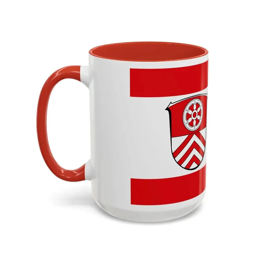 Flag of Main Taunus Kreis Germany - Accent Coffee Mug - Go Mug Yourself