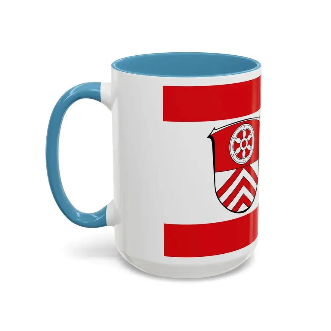 Flag of Main Taunus Kreis Germany - Accent Coffee Mug - Go Mug Yourself