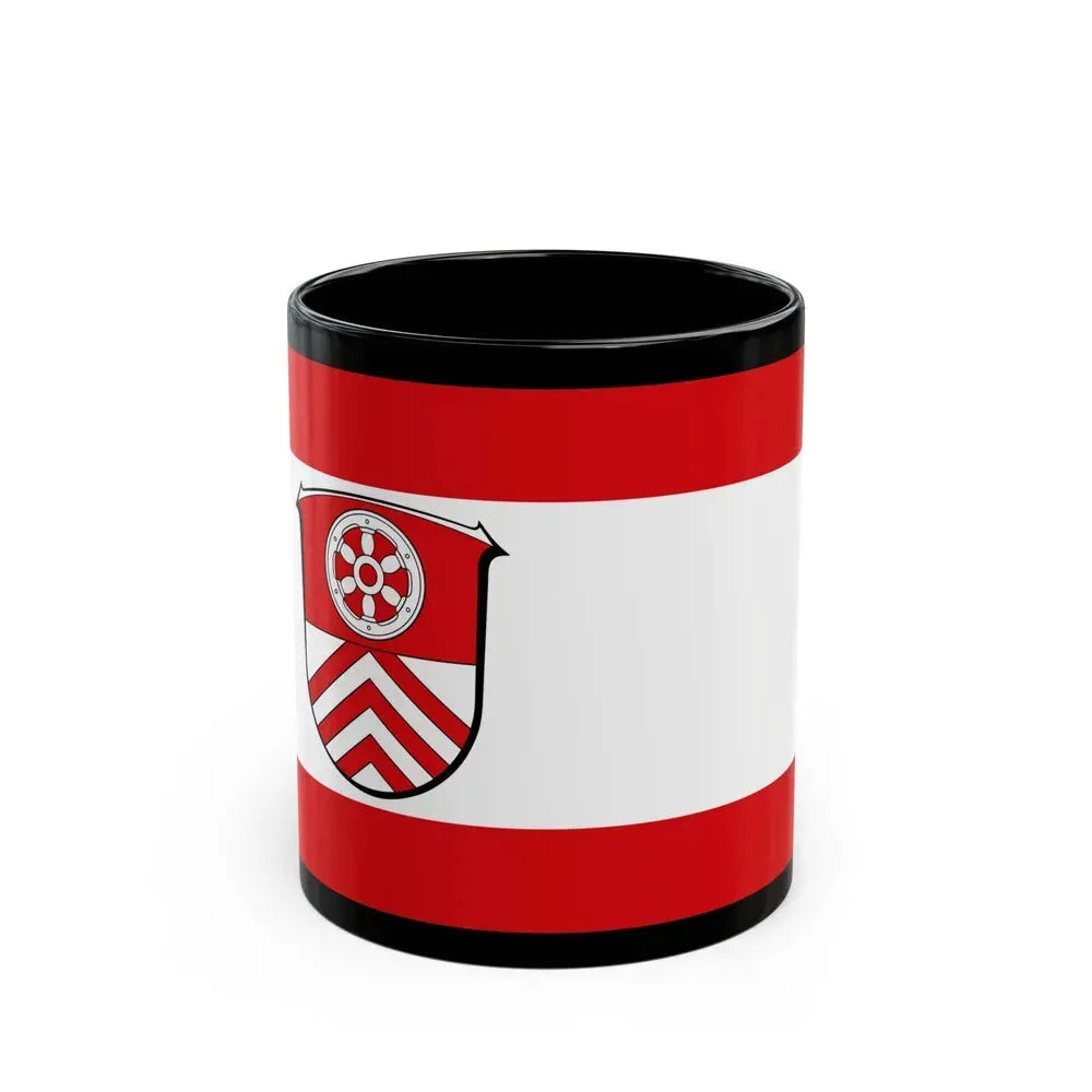 Flag of Main Taunus Kreis Germany - Black Coffee Mug 11oz - Go Mug Yourself