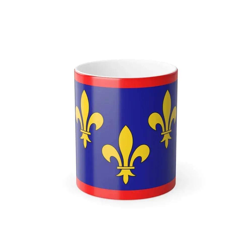 Flag of Maine et Loire France 2 - Color Changing Coffee Mug 11oz - Go Mug Yourself