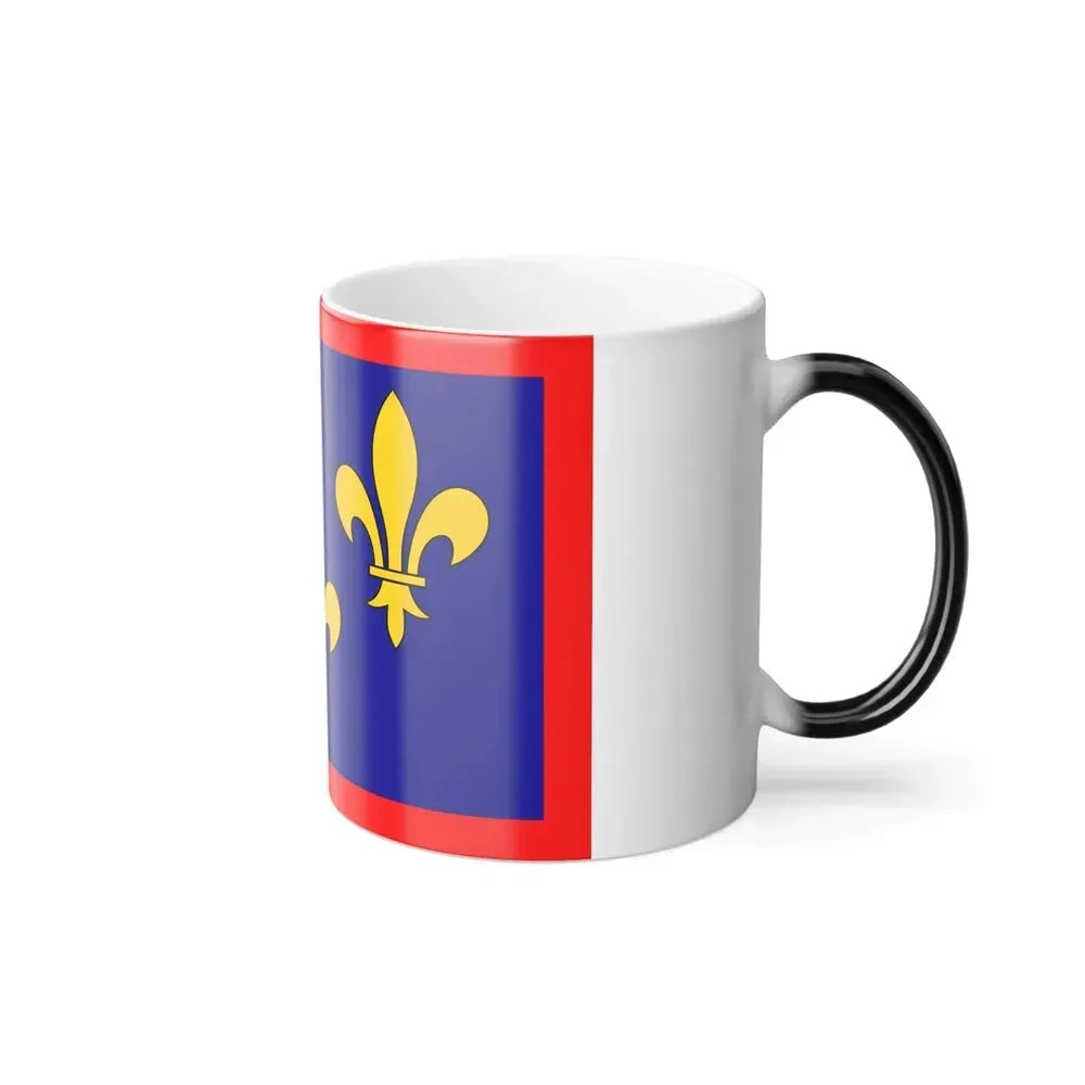 Flag of Maine et Loire France 2 - Color Changing Coffee Mug - Go Mug Yourself
