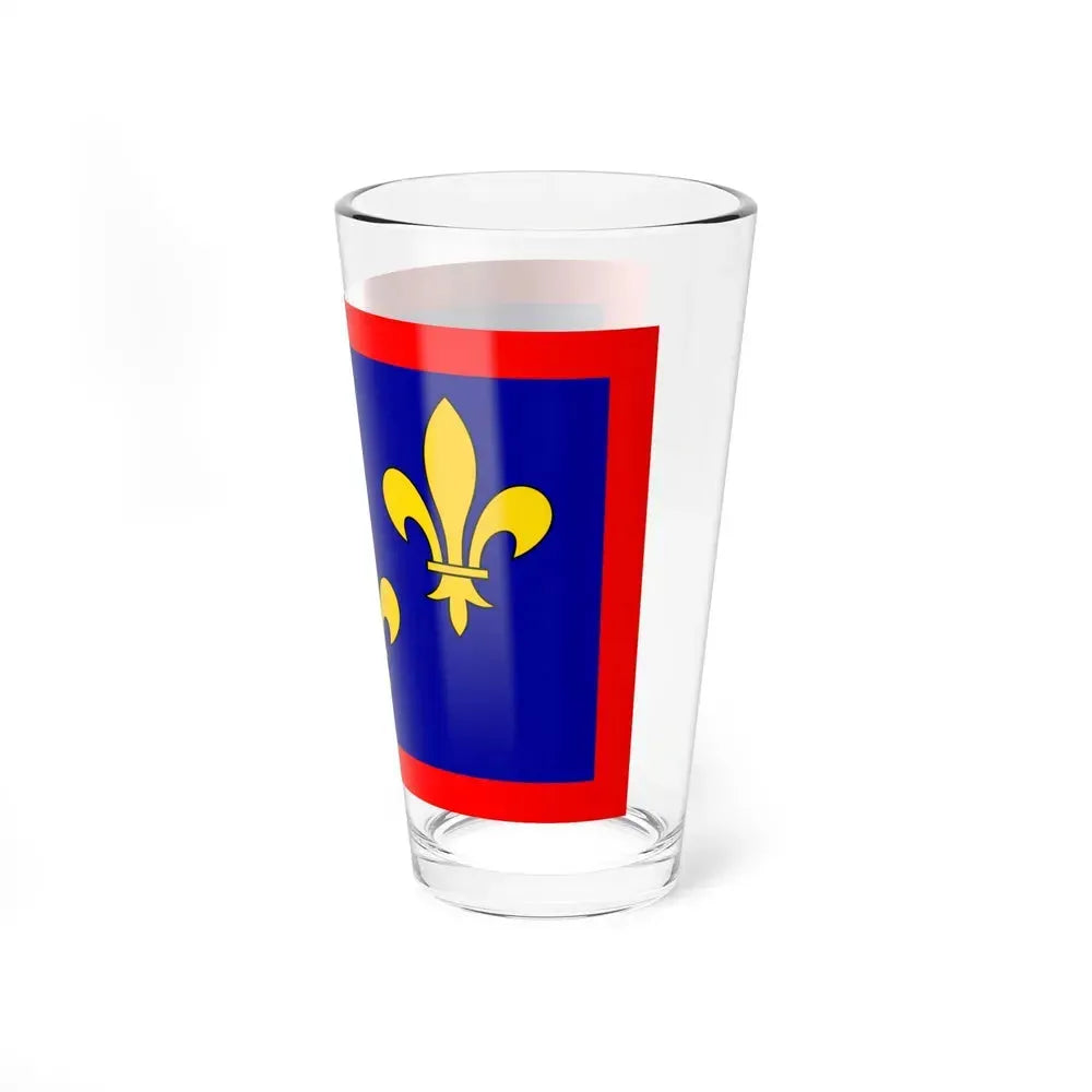 Flag of Maine et Loire France 2 - Pint Glass 16oz - Go Mug Yourself