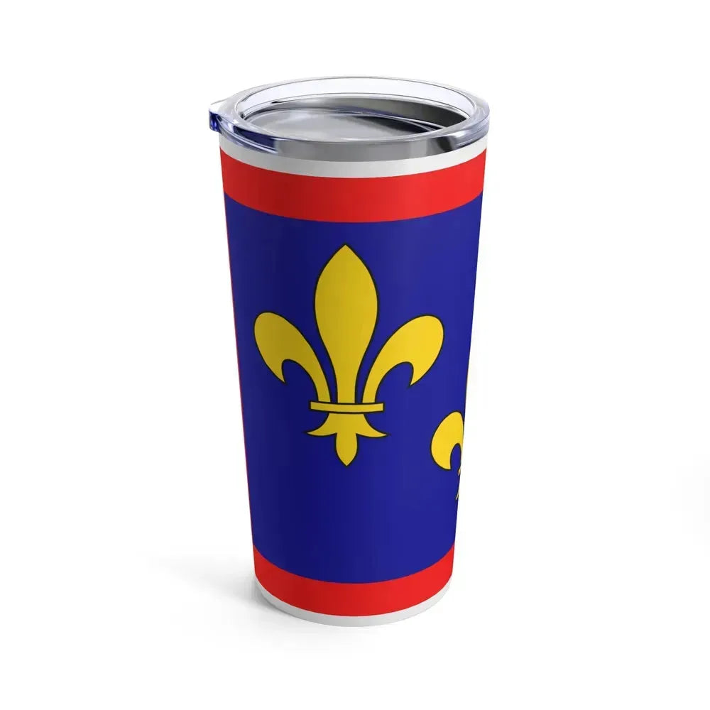 Flag of Maine et Loire France 2 - Tumbler 20oz - Go Mug Yourself