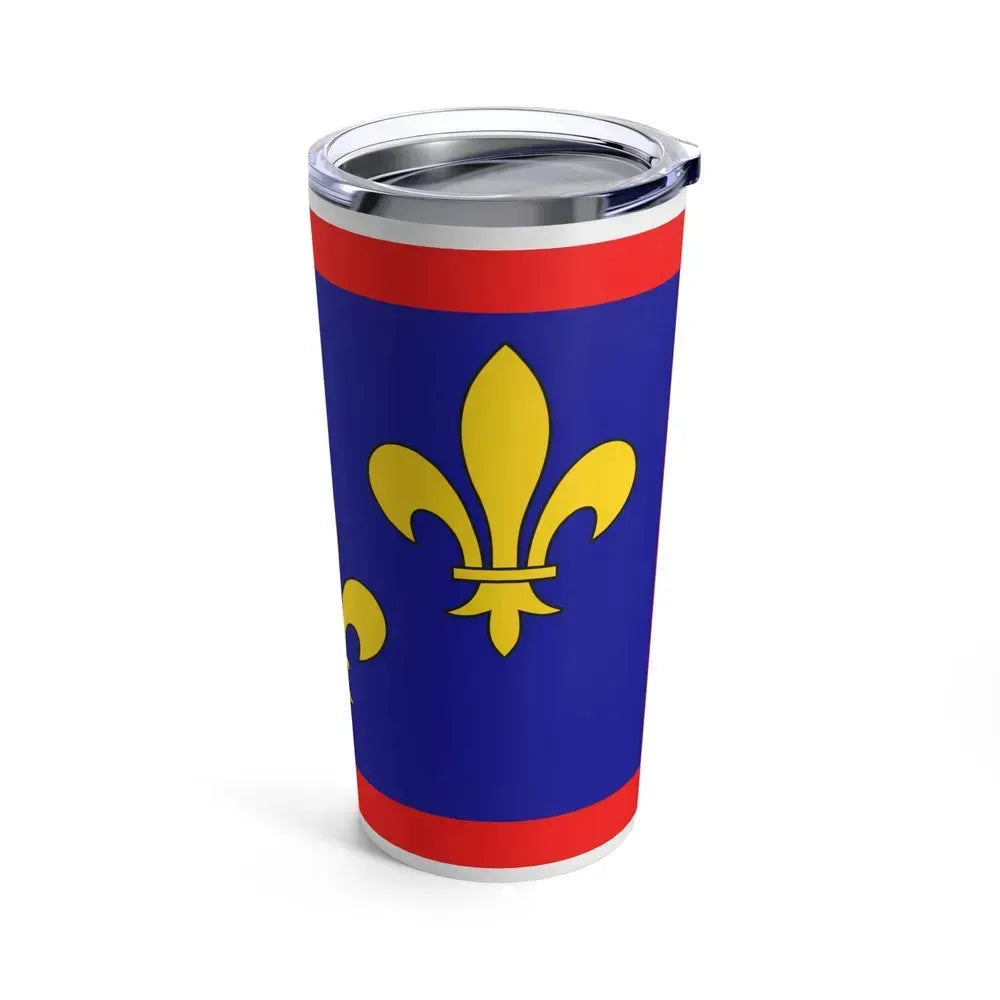 Flag of Maine et Loire France 2 - Tumbler 20oz - Go Mug Yourself