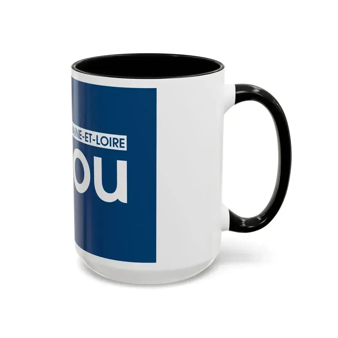 Flag of Maine et Loire France - Accent Coffee Mug - Go Mug Yourself