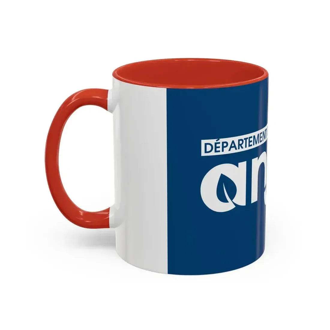 Flag of Maine et Loire France - Accent Coffee Mug - Go Mug Yourself