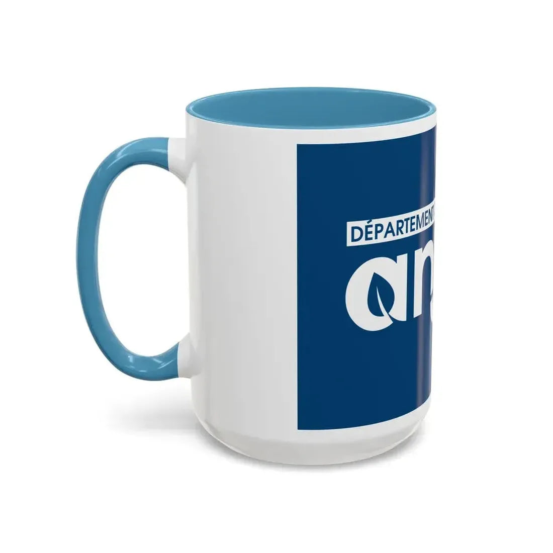 Flag of Maine et Loire France - Accent Coffee Mug - Go Mug Yourself