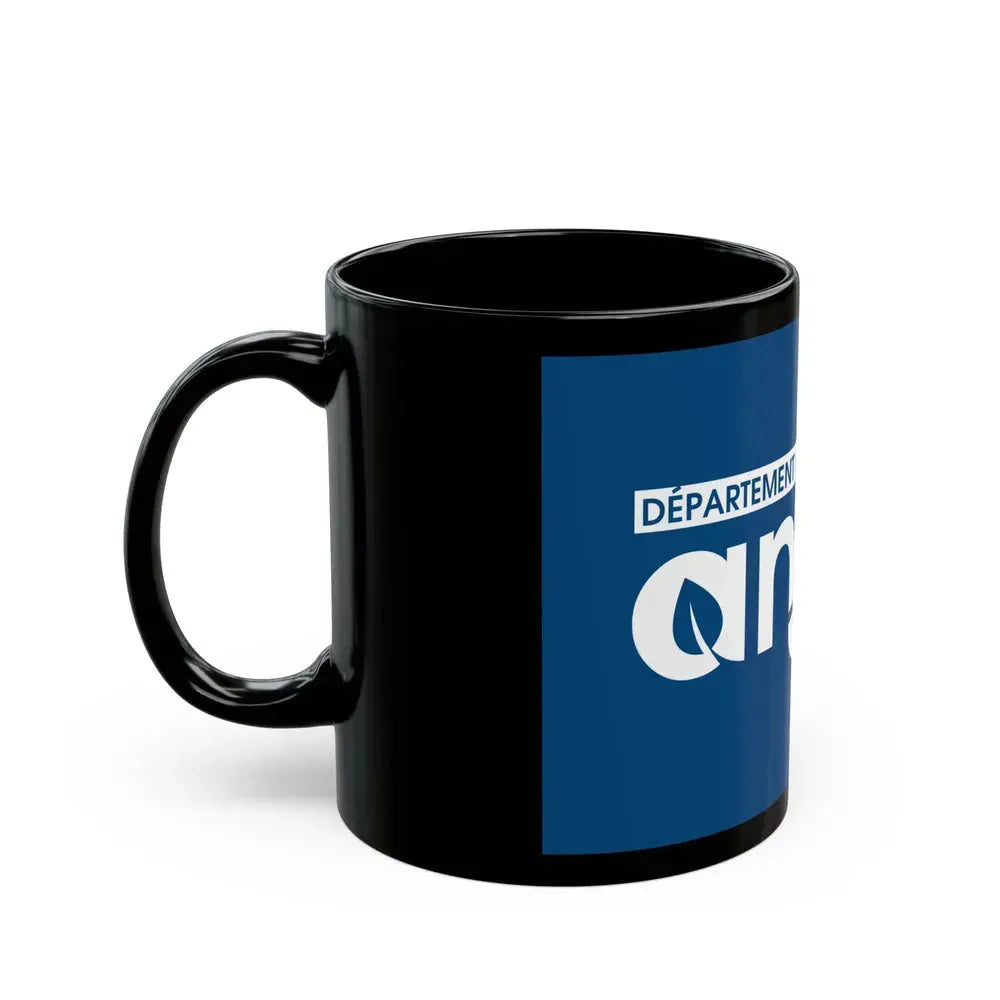 Flag of Maine et Loire France - Black Coffee Mug - Go Mug Yourself