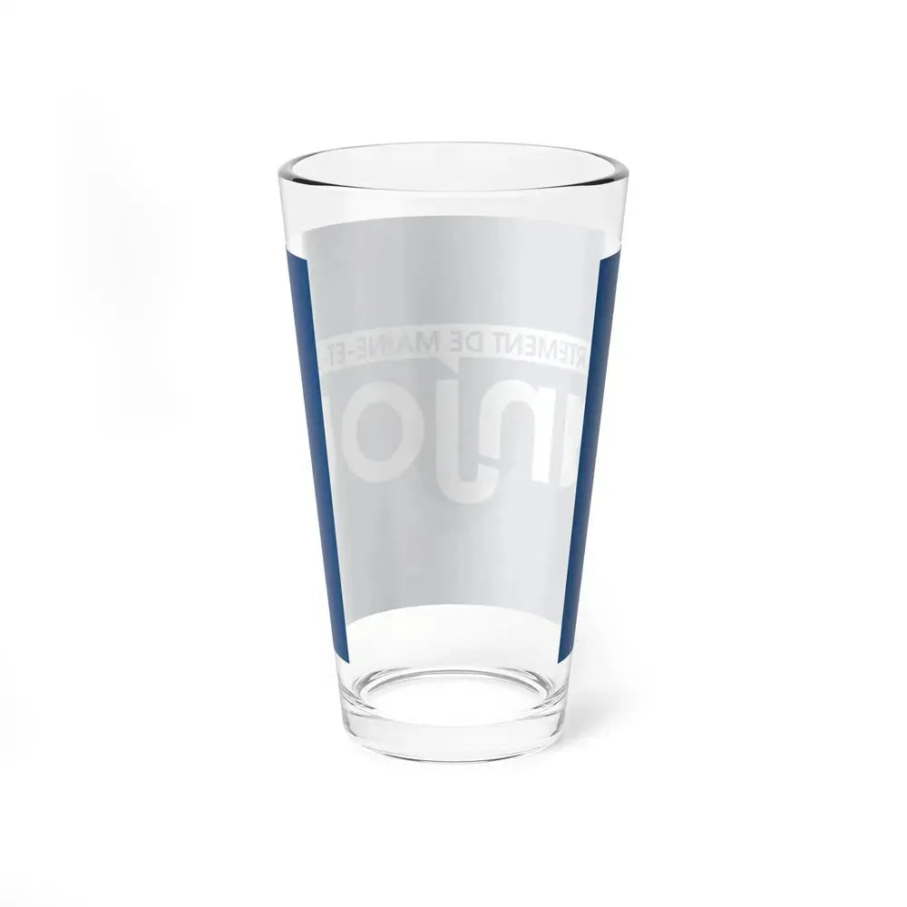 Flag of Maine et Loire France - Pint Glass 16oz - Go Mug Yourself
