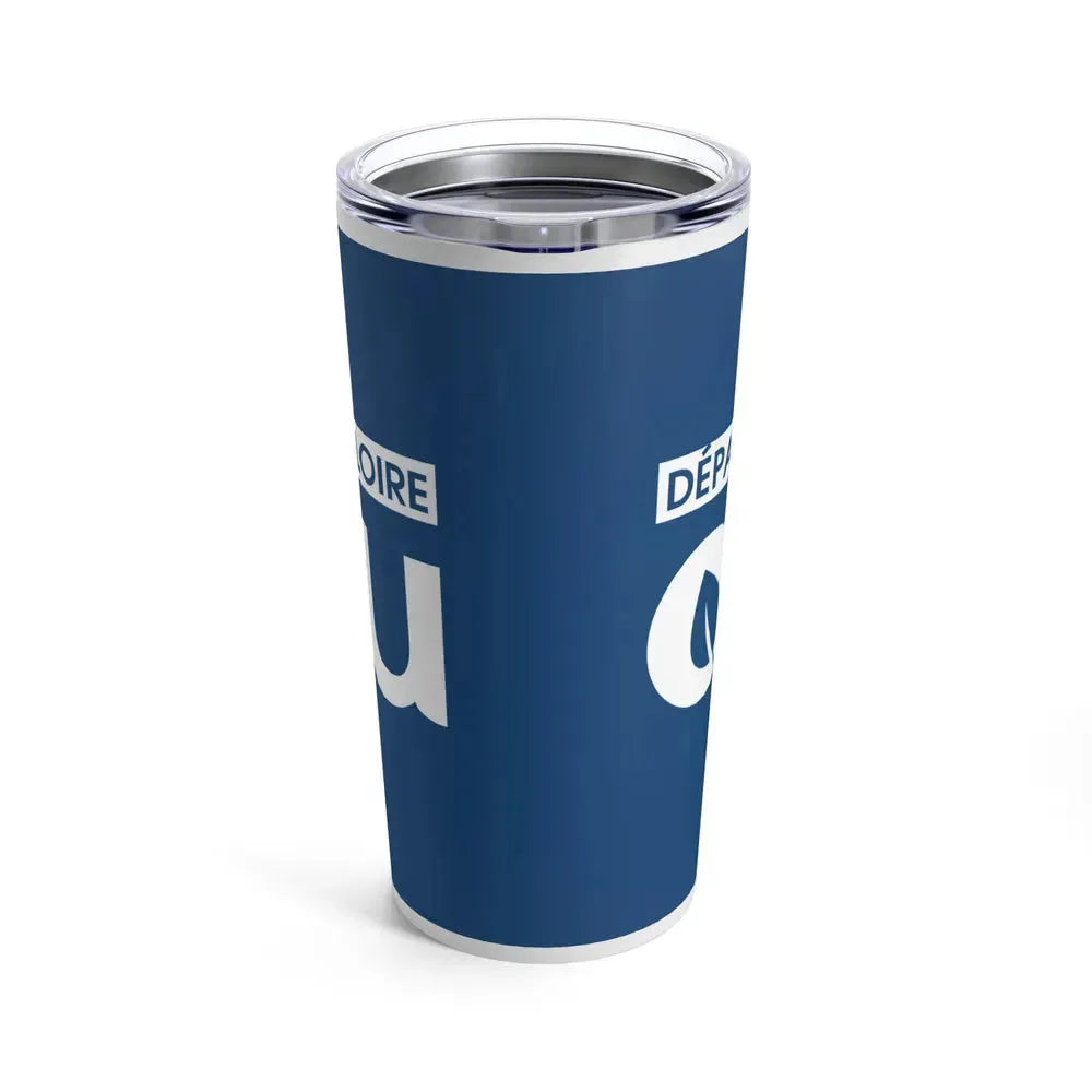 Flag of Maine et Loire France - Tumbler 20oz - Go Mug Yourself