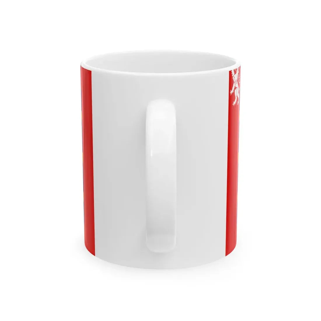 Flag of Maine France (Belgium) White Coffee Mug - Go Mug Yourself