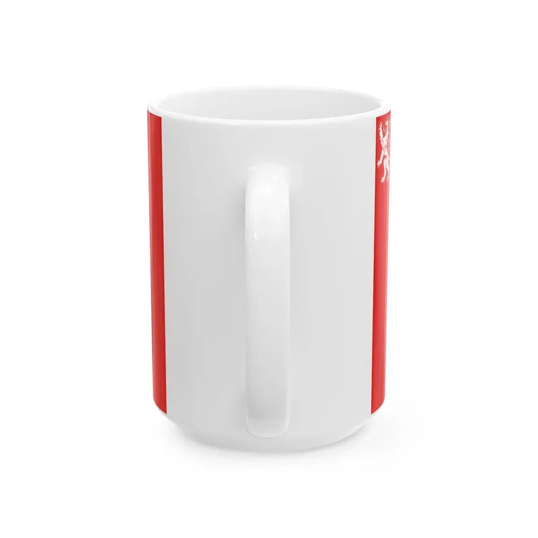 Flag of Maine France (Belgium) White Coffee Mug - Go Mug Yourself
