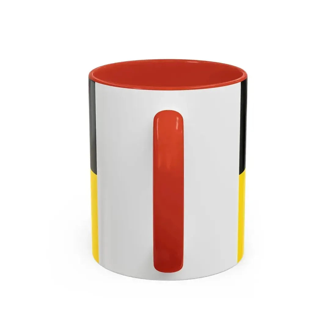 Flag of Mainz Bingen Germany - Accent Coffee Mug - Go Mug Yourself