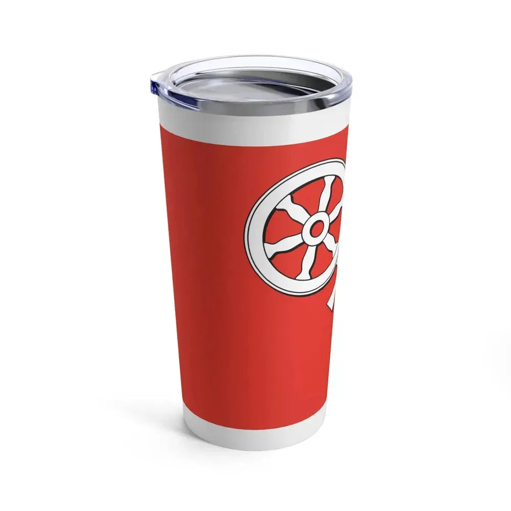 Flag of Mainz Germany - Tumbler 20oz - Go Mug Yourself