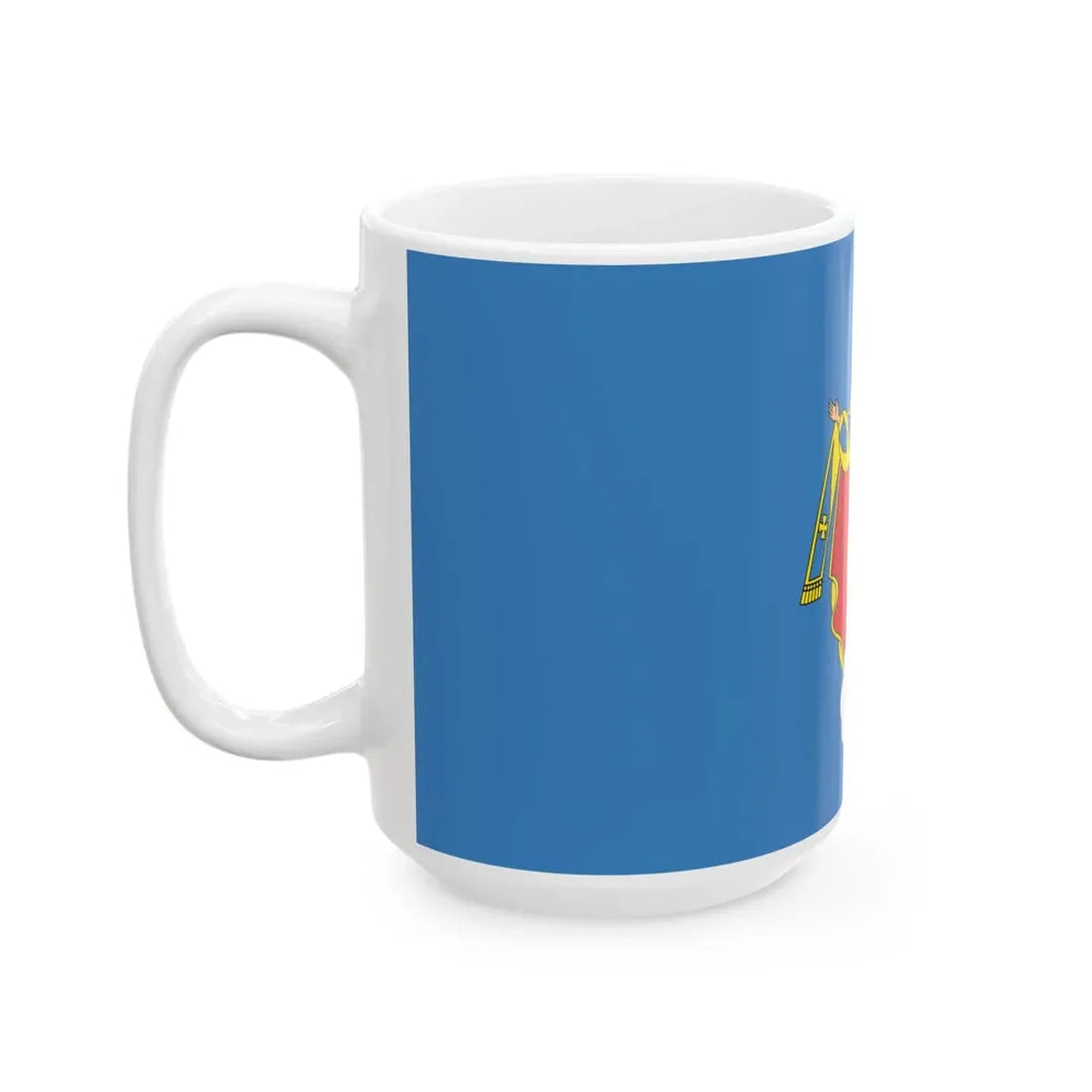 Flag of Maladzechna Belarus (Belarus) White Coffee Mug - Go Mug Yourself