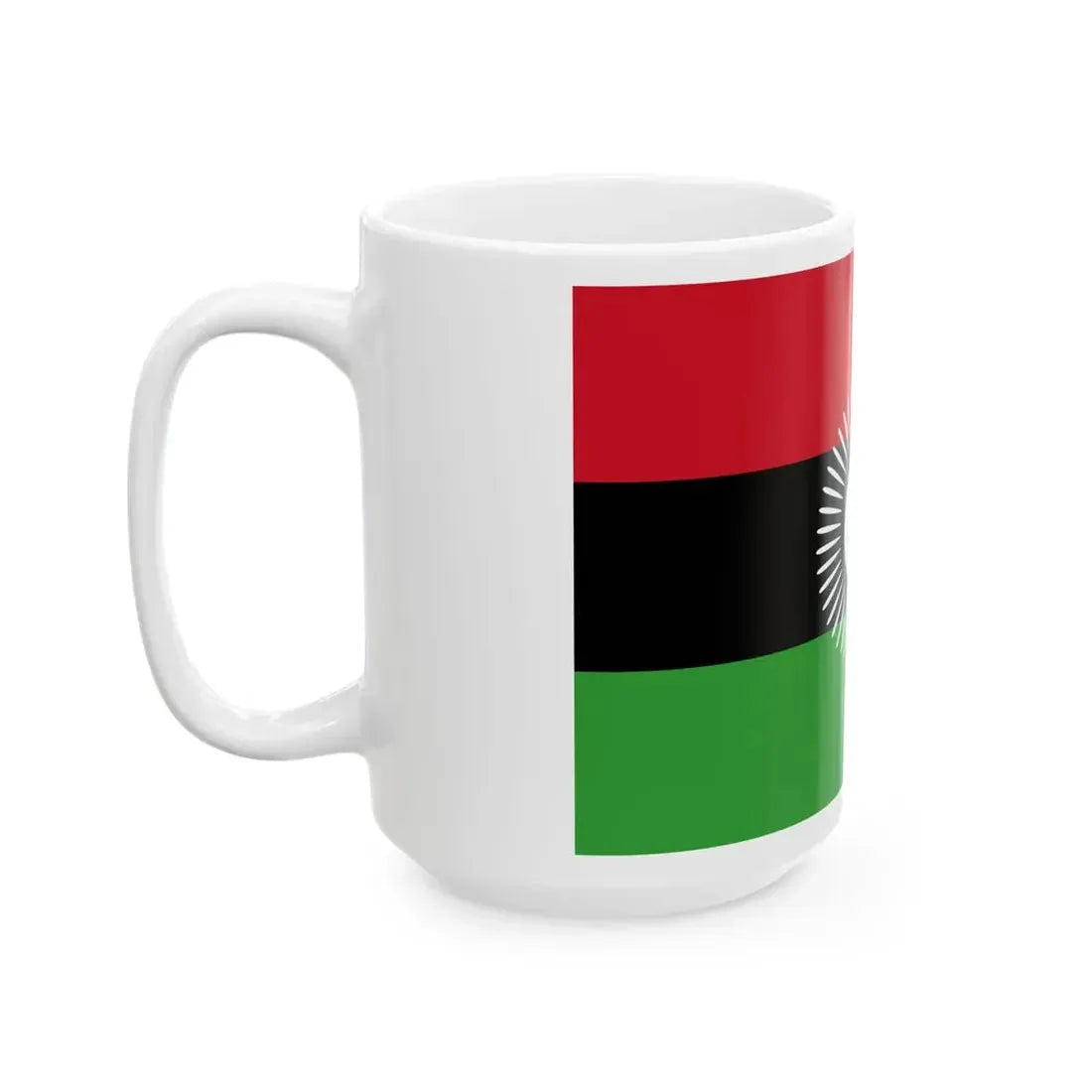 Flag of Malawi 2010-2012 (Malawi) White Coffee Mug - Go Mug Yourself