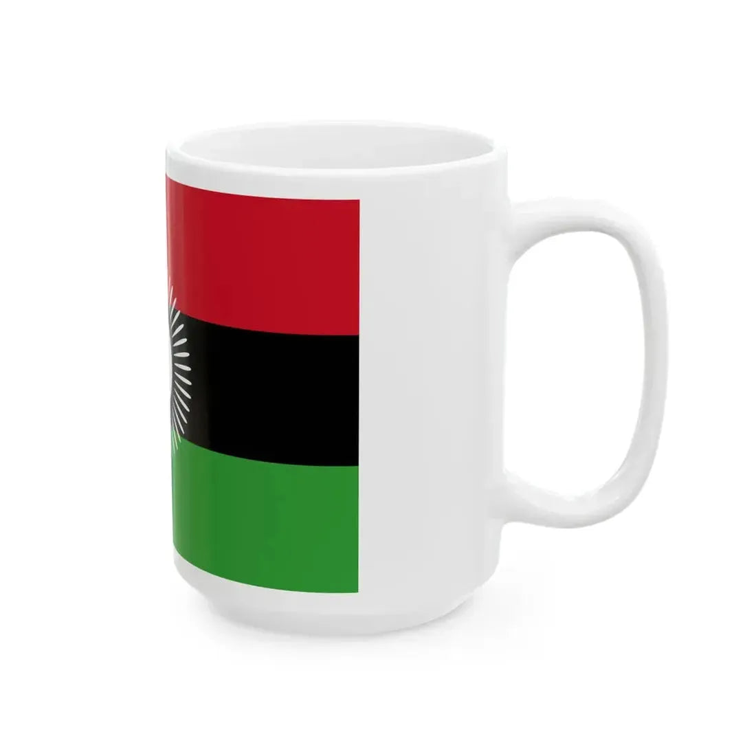 Flag of Malawi 2010-2012 (Malawi) White Coffee Mug - Go Mug Yourself