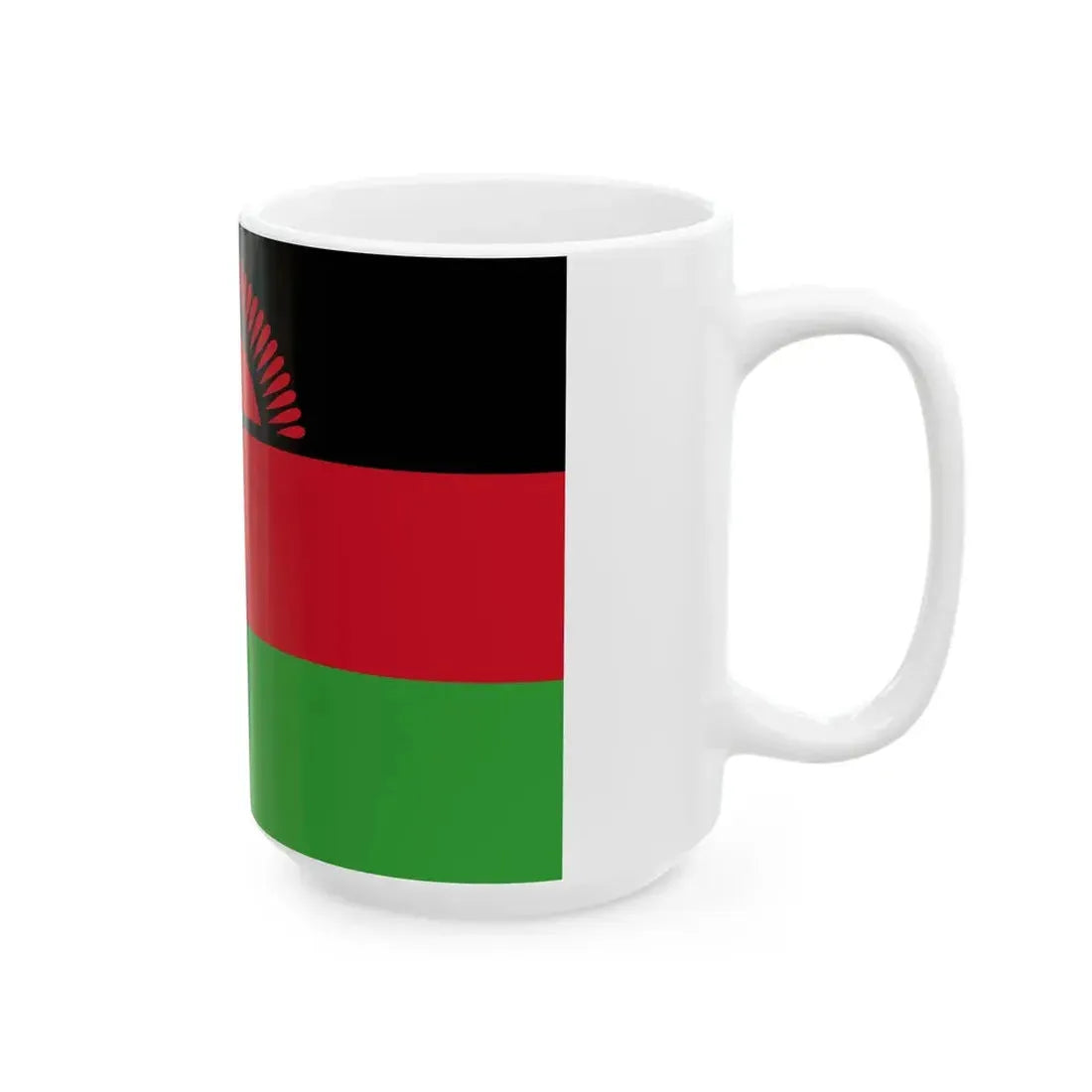 Flag of Malawi (Malawi) White Coffee Mug - Go Mug Yourself