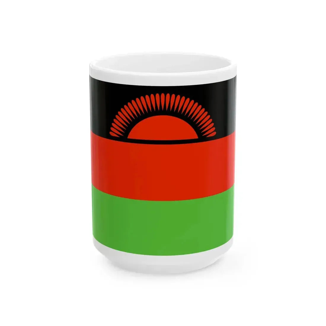 Flag of Malawi WFB 2000 (Malawi) White Coffee Mug 15oz - Go Mug Yourself