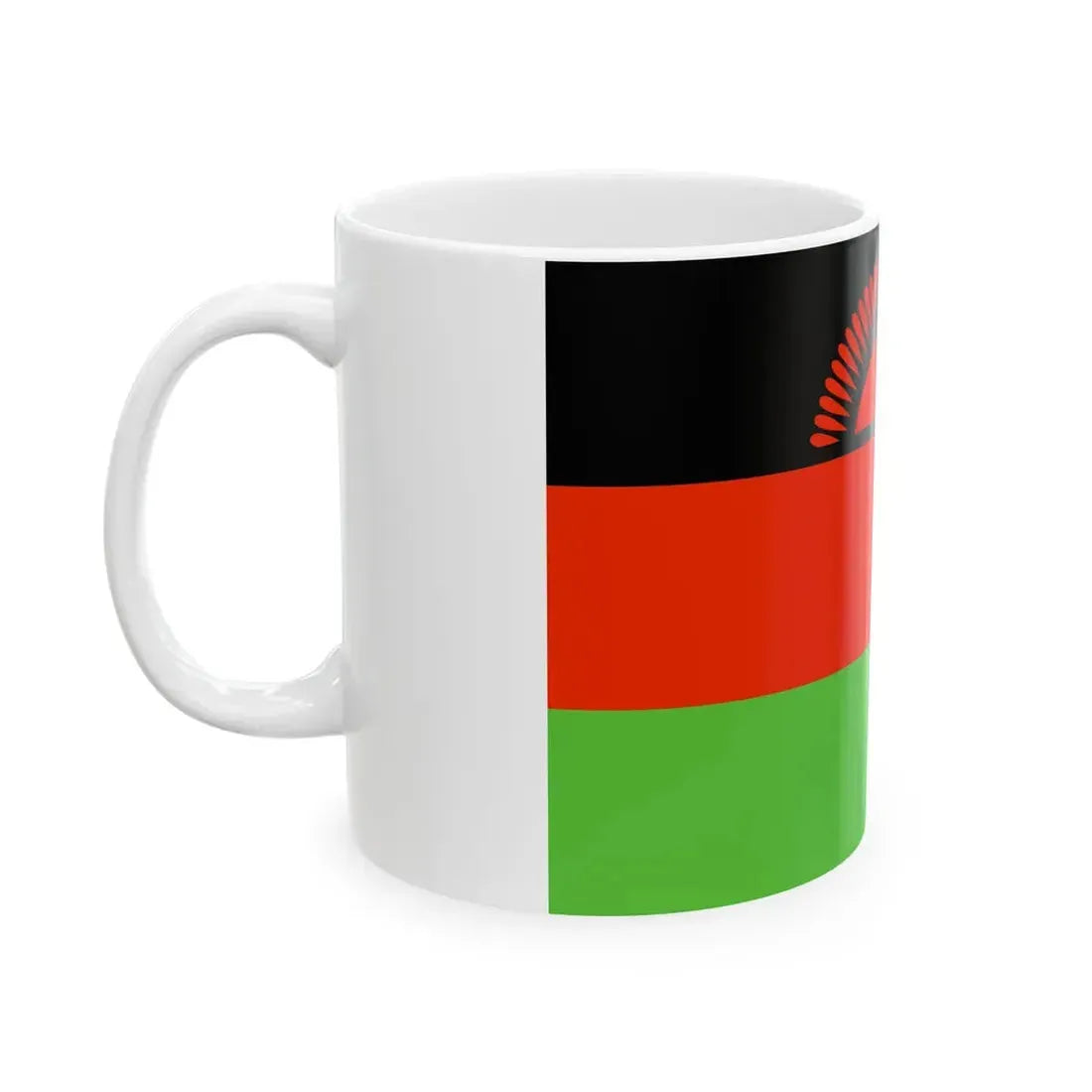 Flag of Malawi WFB 2000 (Malawi) White Coffee Mug - Go Mug Yourself
