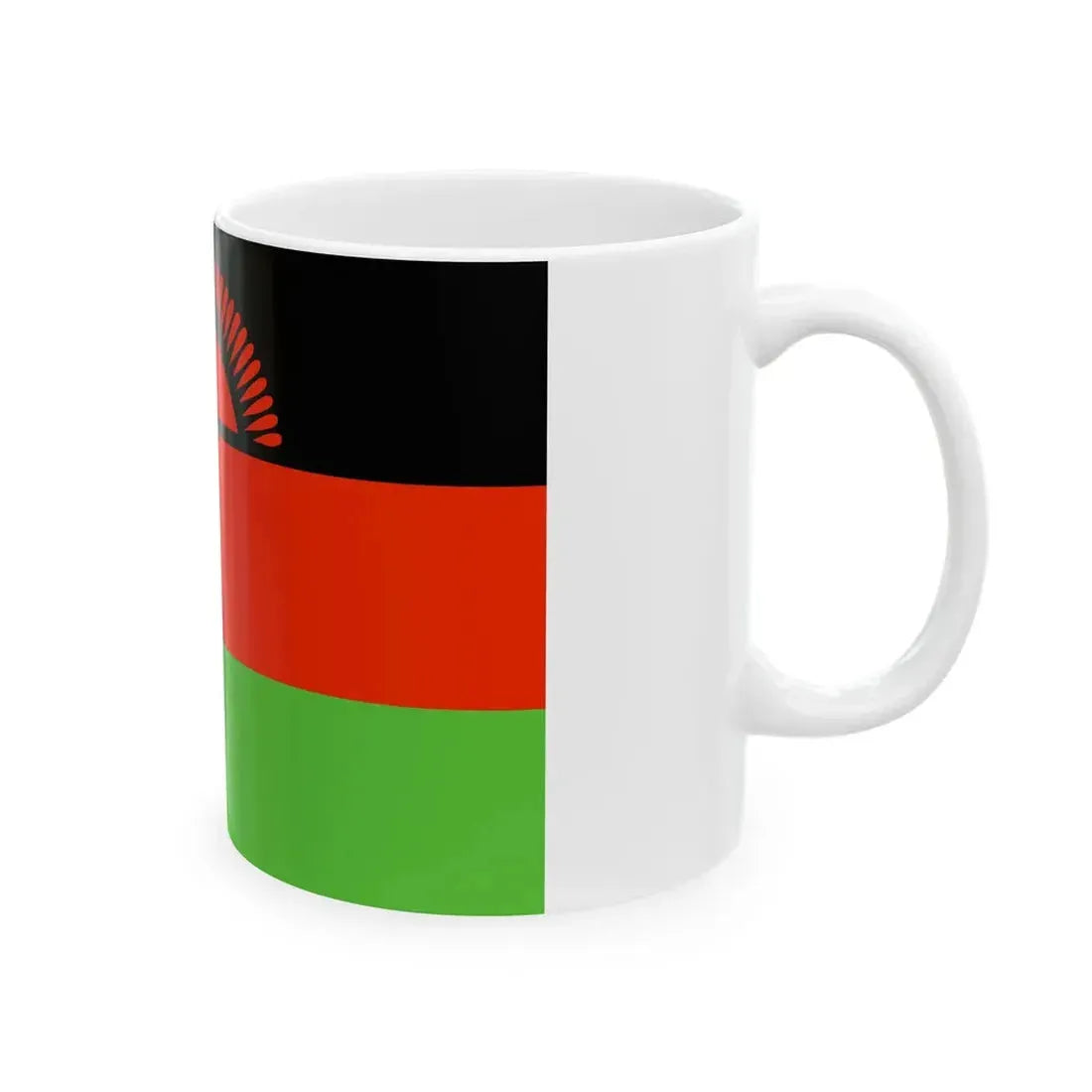 Flag of Malawi WFB 2000 (Malawi) White Coffee Mug - Go Mug Yourself