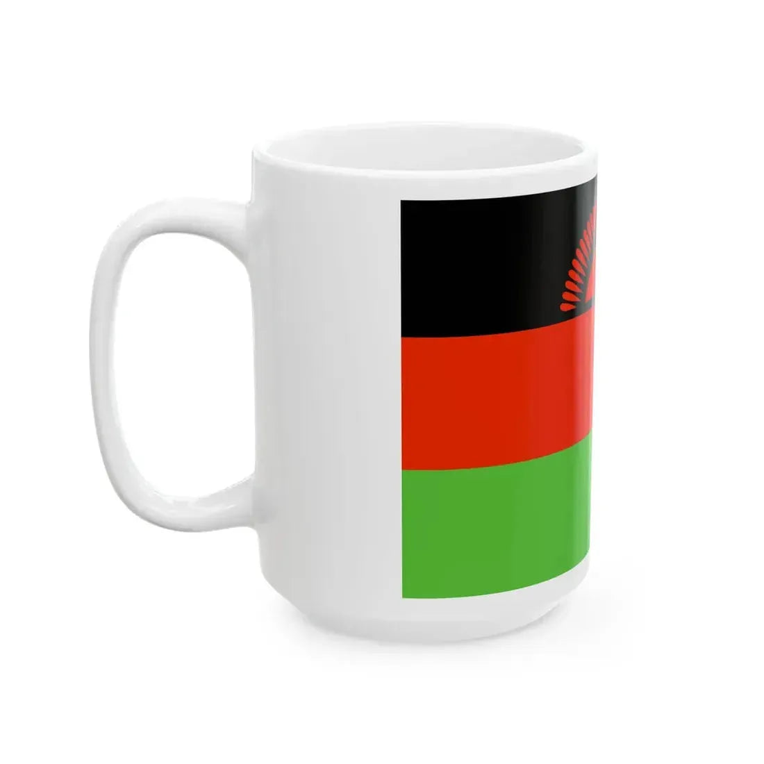 Flag of Malawi WFB 2000 (Malawi) White Coffee Mug - Go Mug Yourself