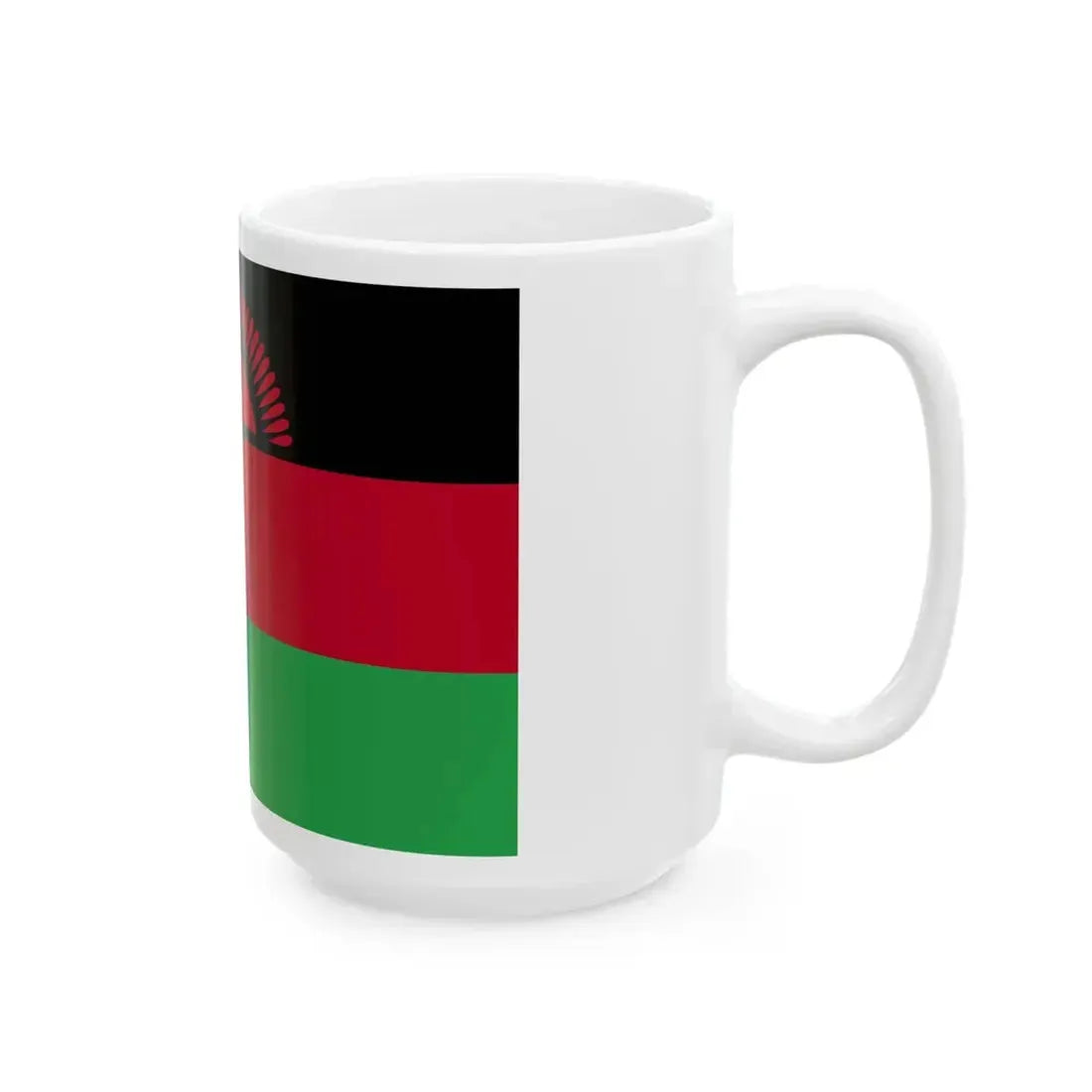 Flag of Malawi WFB 2004 (Malawi) White Coffee Mug - Go Mug Yourself