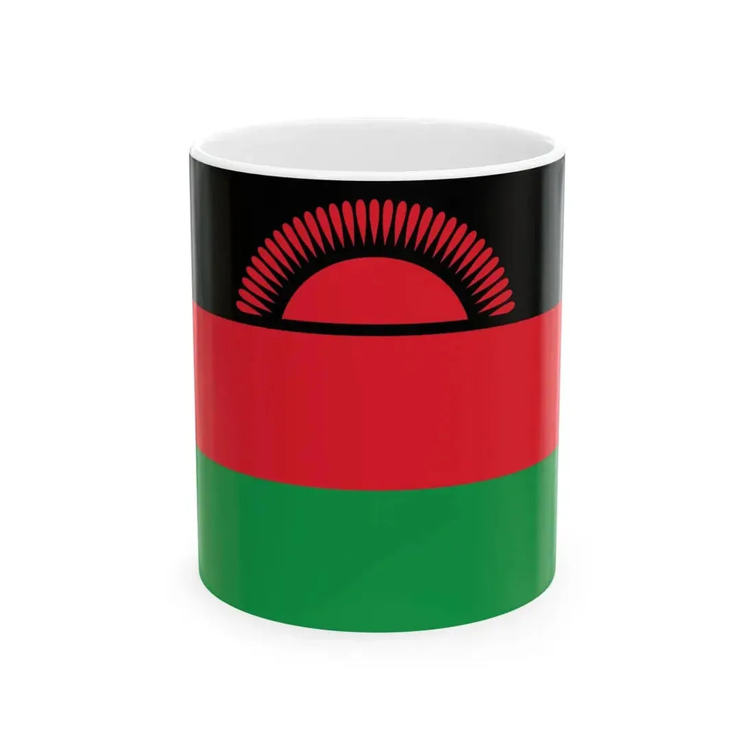 Flag of Malawi WFB 2009 (Malawi) White Coffee Mug 11oz - Go Mug Yourself