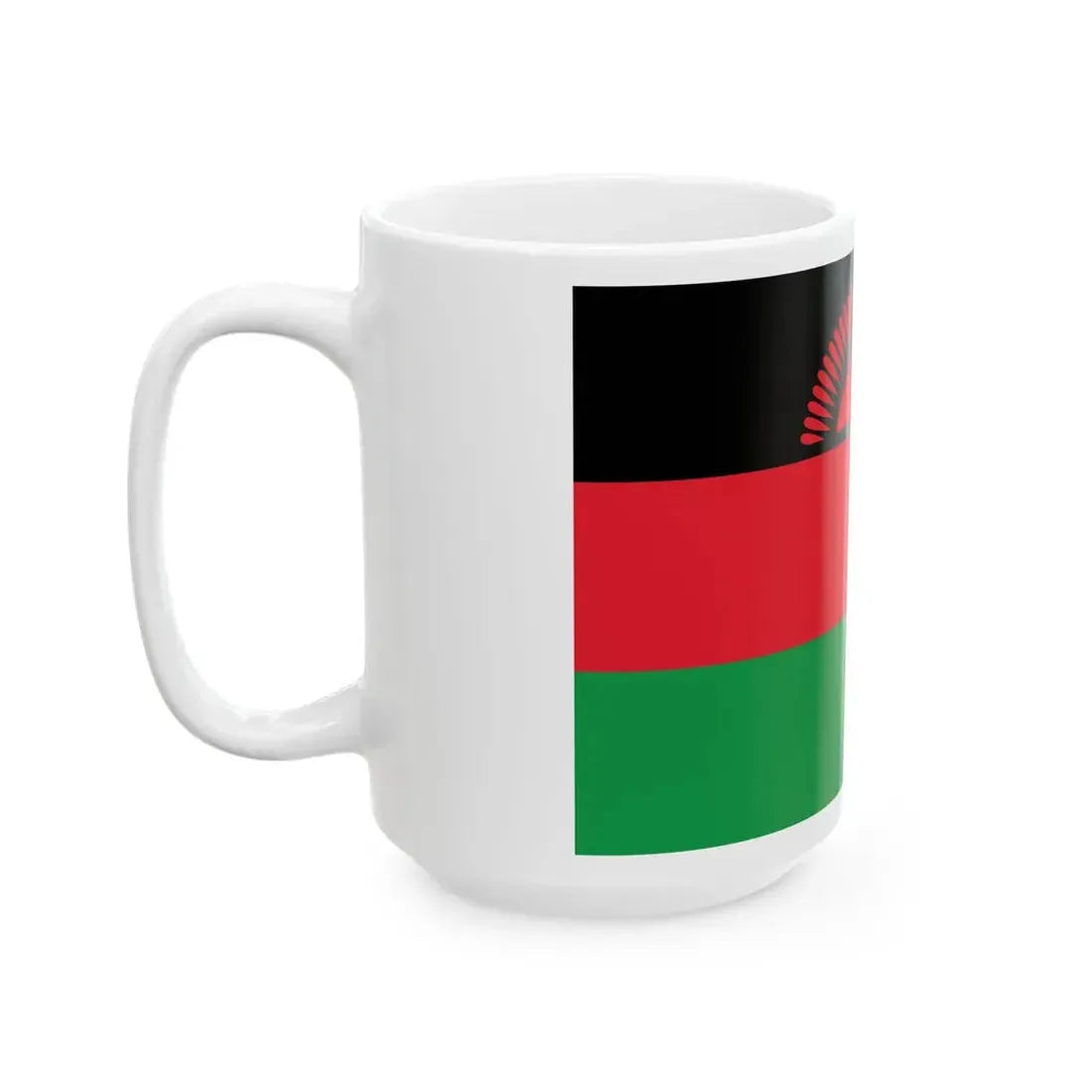 Flag of Malawi WFB 2009 (Malawi) White Coffee Mug - Go Mug Yourself