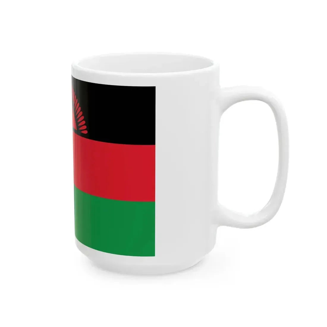 Flag of Malawi WFB 2009 (Malawi) White Coffee Mug - Go Mug Yourself