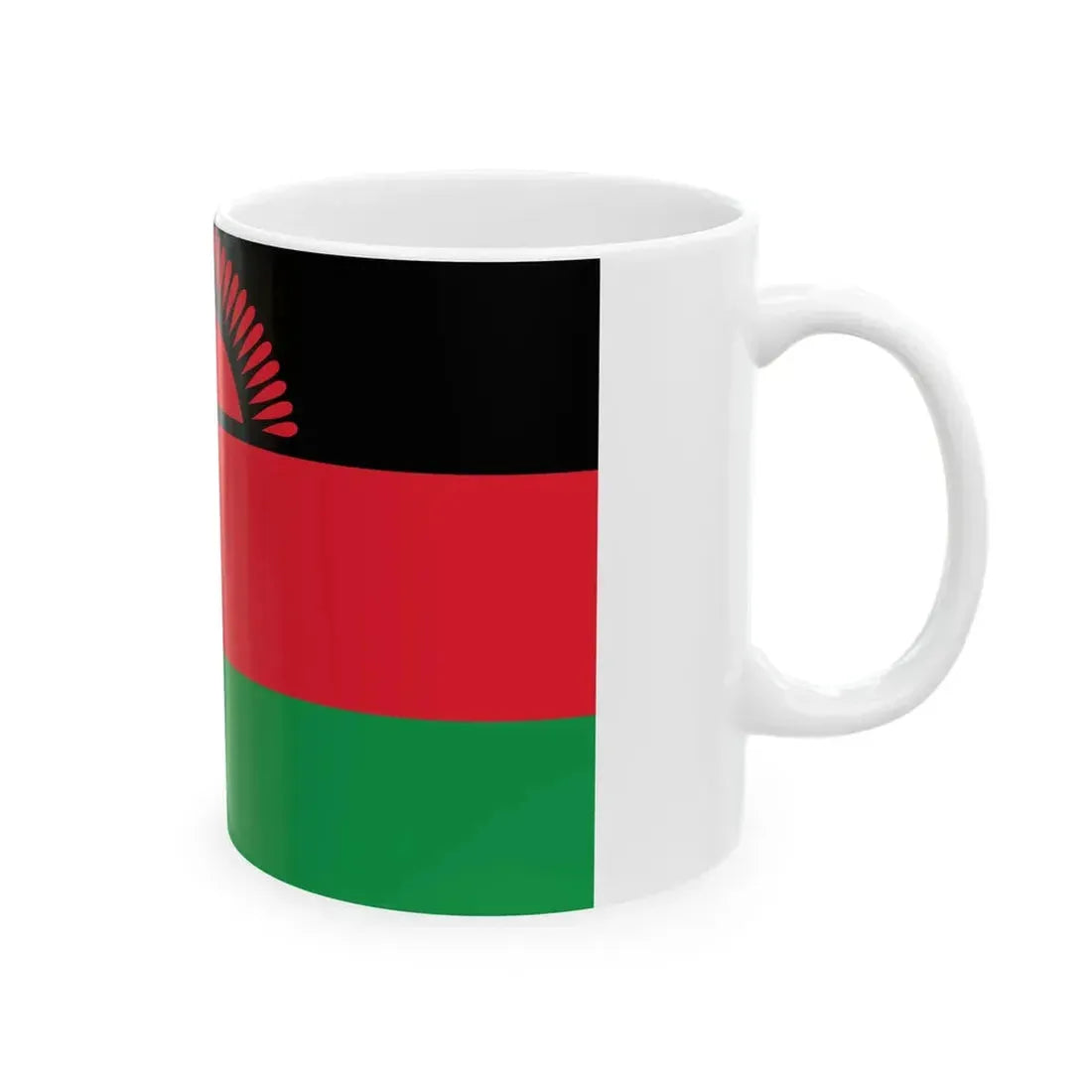 Flag of Malawi WFB (Malawi) White Coffee Mug - Go Mug Yourself