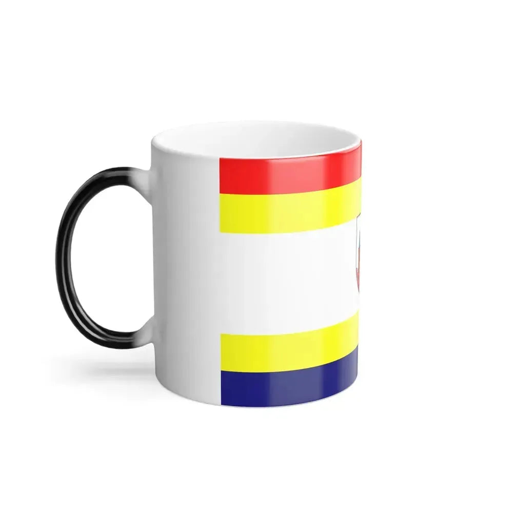 Flag of Malbork Poland - Color Changing Coffee Mug - Go Mug Yourself