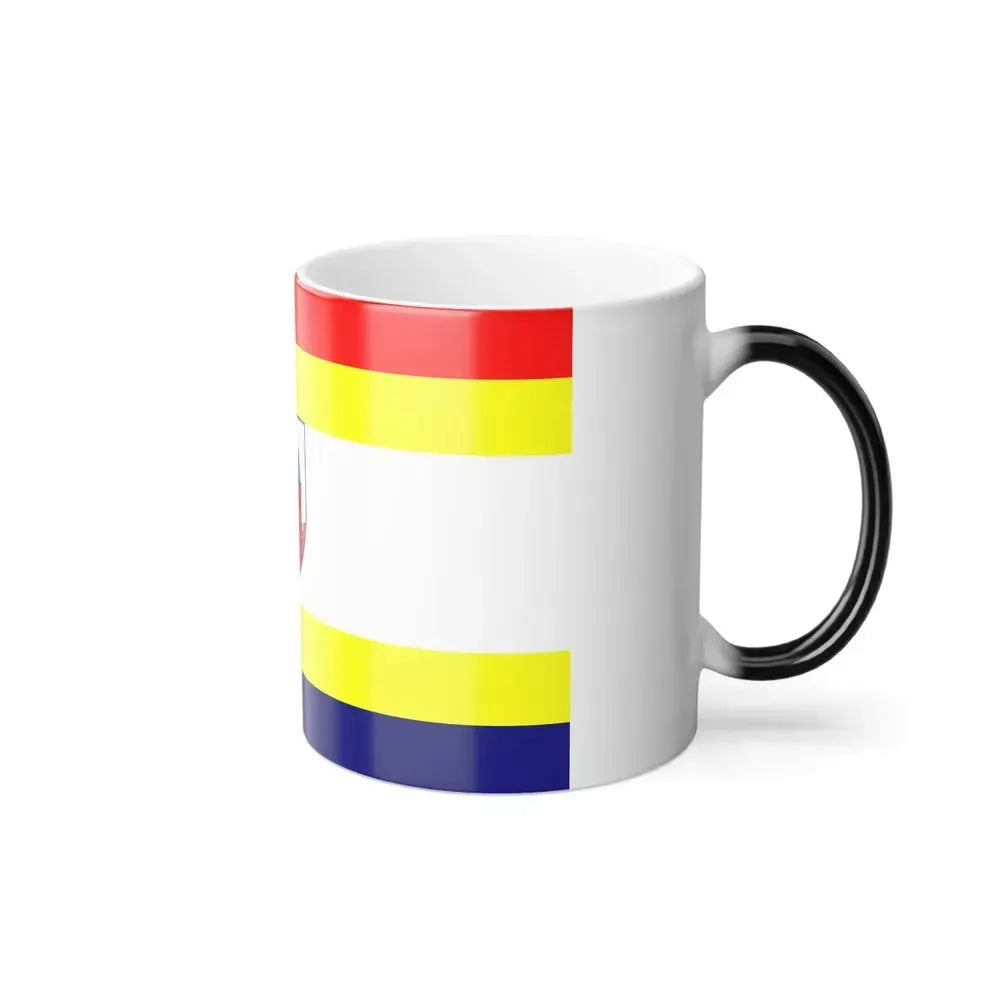 Flag of Malbork Poland - Color Changing Coffee Mug - Go Mug Yourself