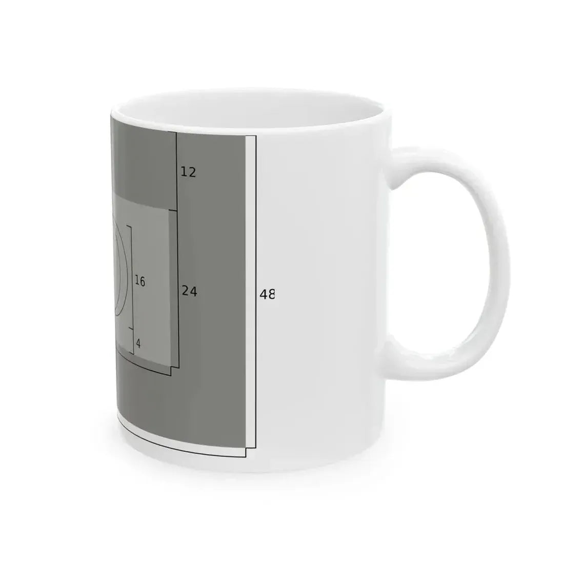 Flag of Maldives construction sheet (Maldives) White Coffee Mug - Go Mug Yourself