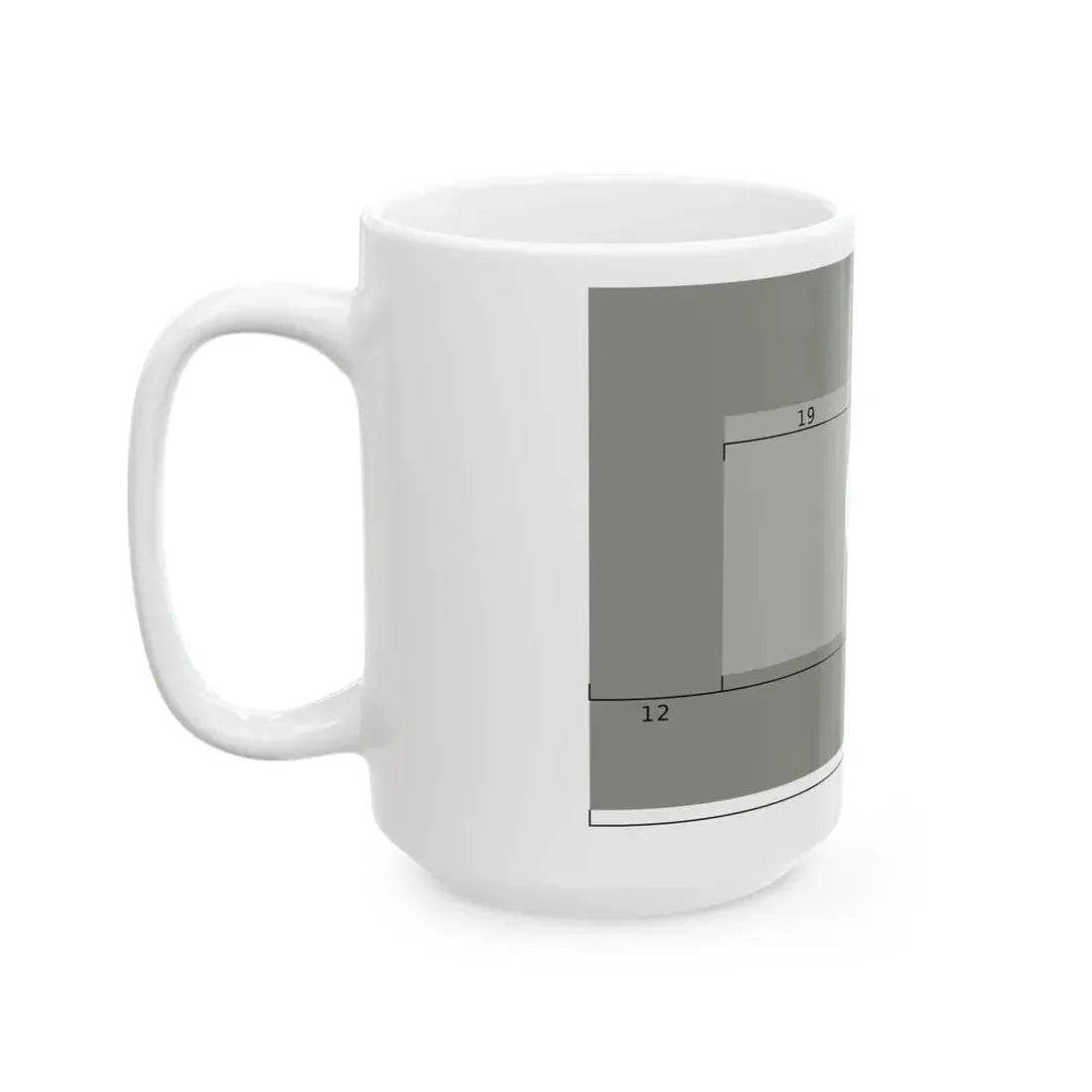 Flag of Maldives construction sheet (Maldives) White Coffee Mug - Go Mug Yourself