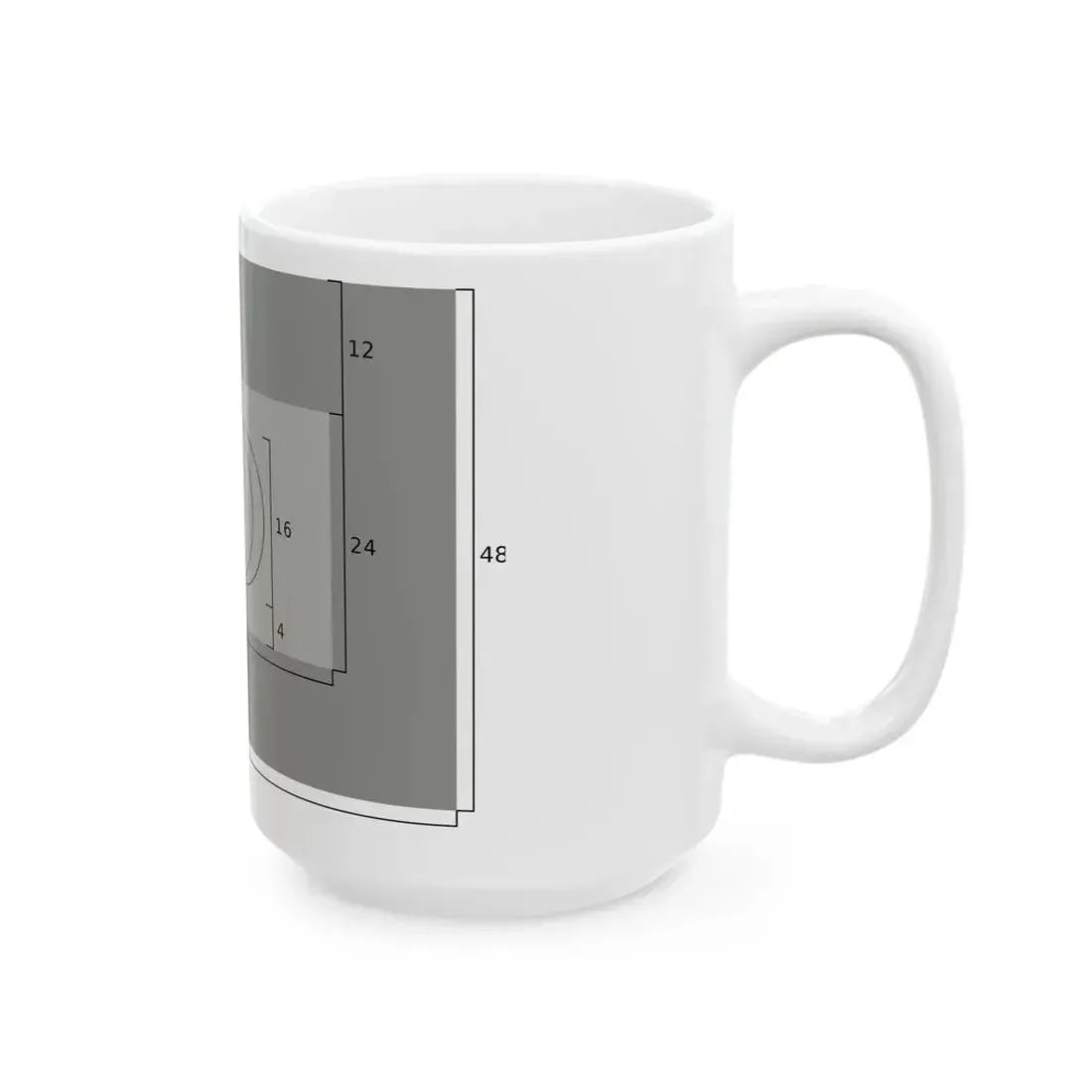 Flag of Maldives construction sheet (Maldives) White Coffee Mug - Go Mug Yourself