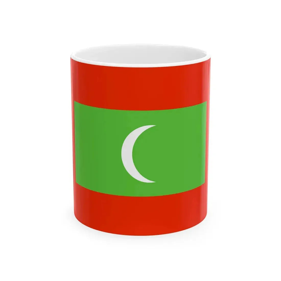 Flag of Maldives WFB 2000 (Maldives) White Coffee Mug 11oz - Go Mug Yourself