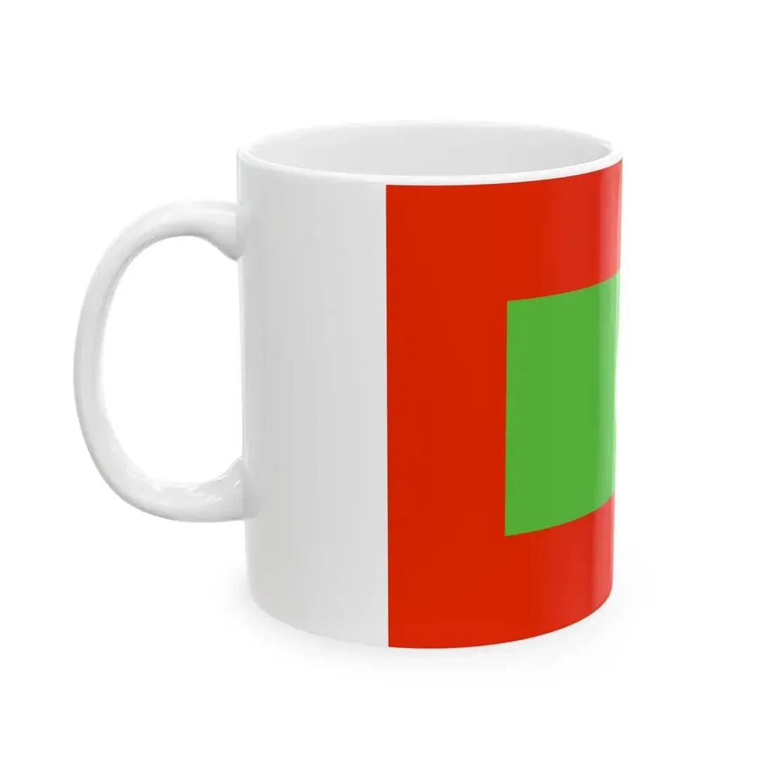 Flag of Maldives WFB 2000 (Maldives) White Coffee Mug - Go Mug Yourself