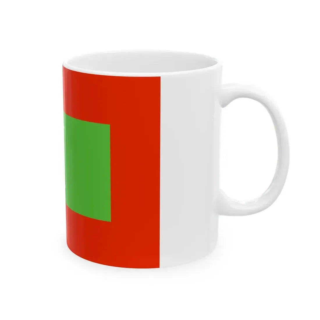 Flag of Maldives WFB 2000 (Maldives) White Coffee Mug - Go Mug Yourself