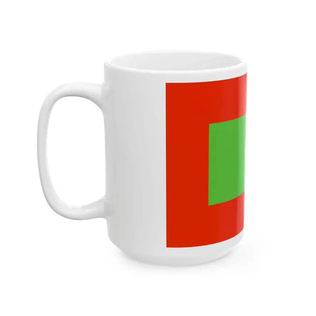Flag of Maldives WFB 2000 (Maldives) White Coffee Mug - Go Mug Yourself