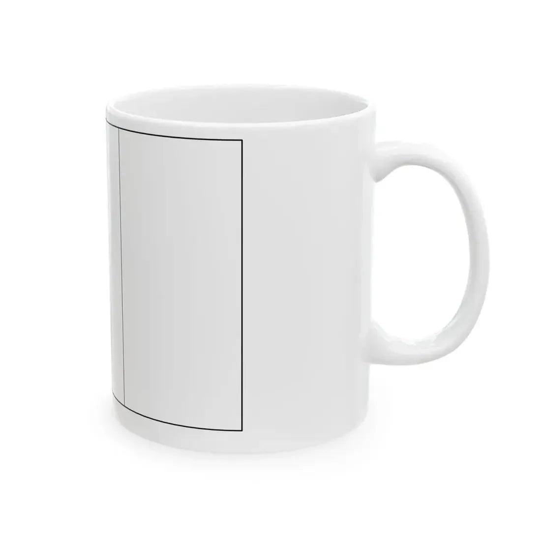 Flag of Mali colouring page (Mali) White Coffee Mug - Go Mug Yourself