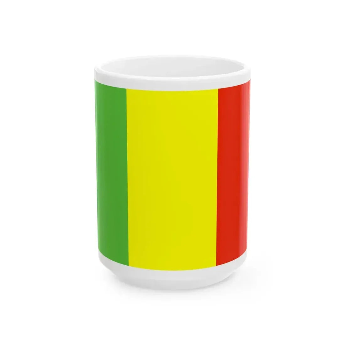 Flag of Mali WFB 2000 (Mali) White Coffee Mug 15oz - Go Mug Yourself