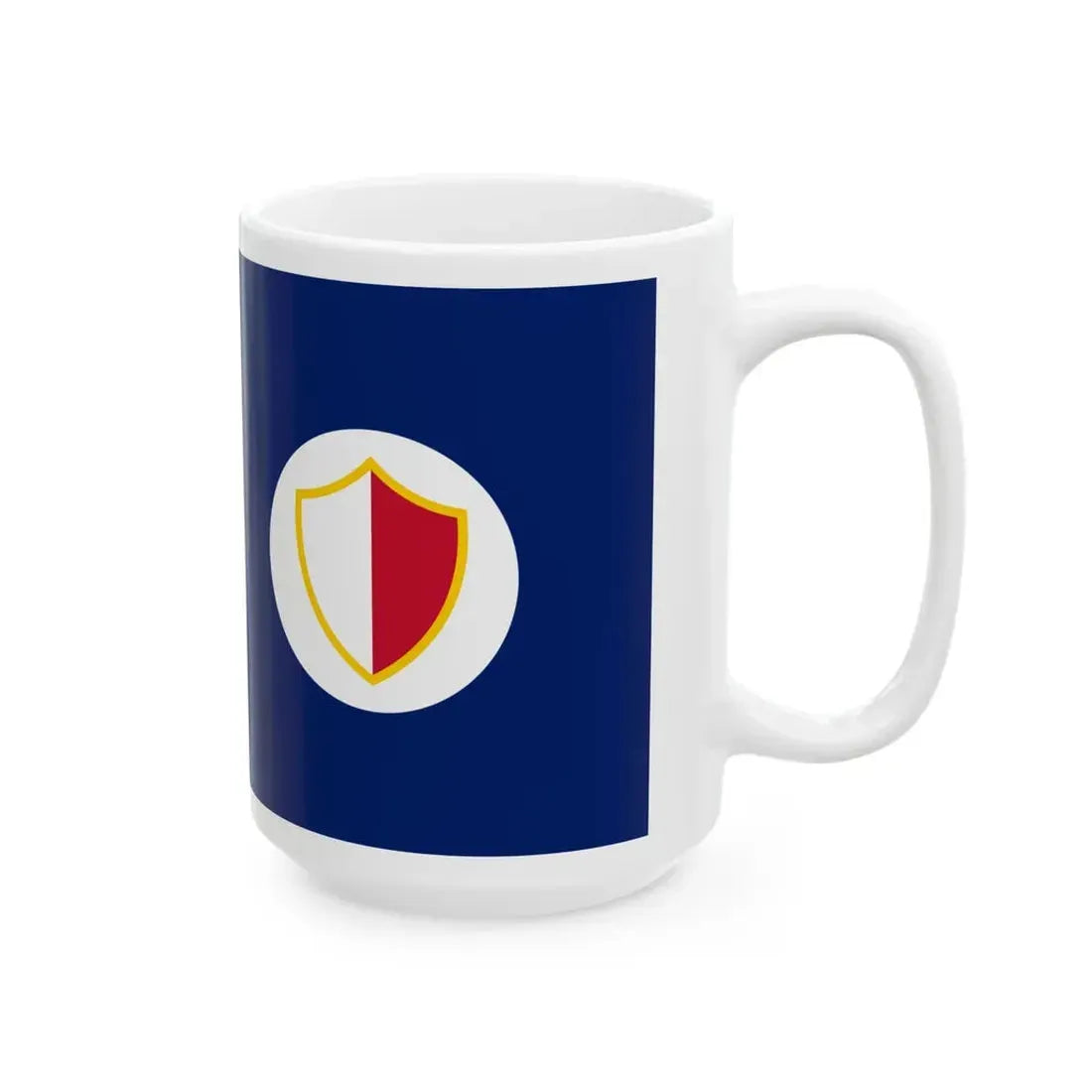 Flag of Malta 1898-1923 (Malta) White Coffee Mug - Go Mug Yourself