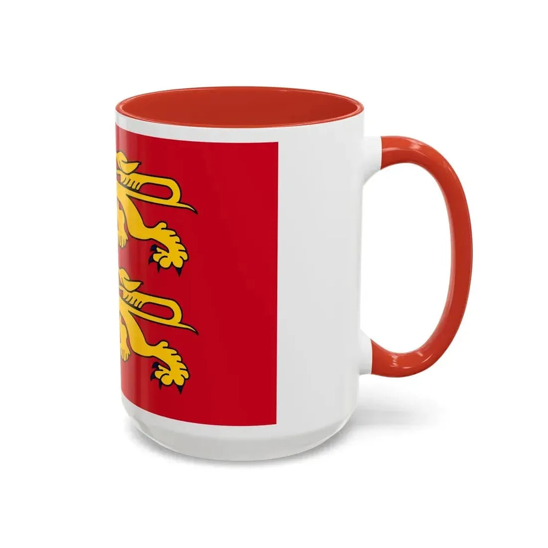 Flag of Manche France 2 - Accent Coffee Mug - Go Mug Yourself