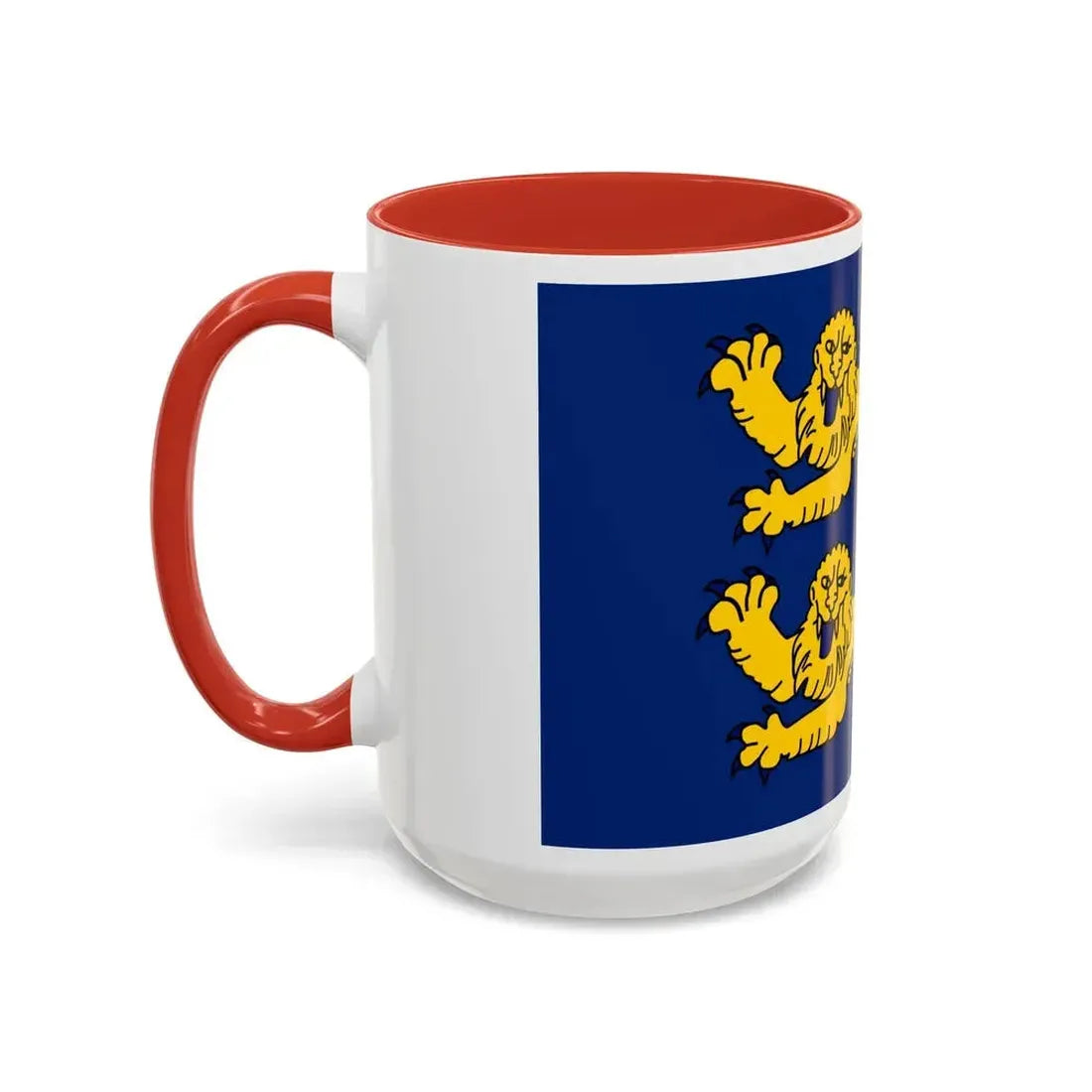 Flag of Manche France 2 - Accent Coffee Mug - Go Mug Yourself