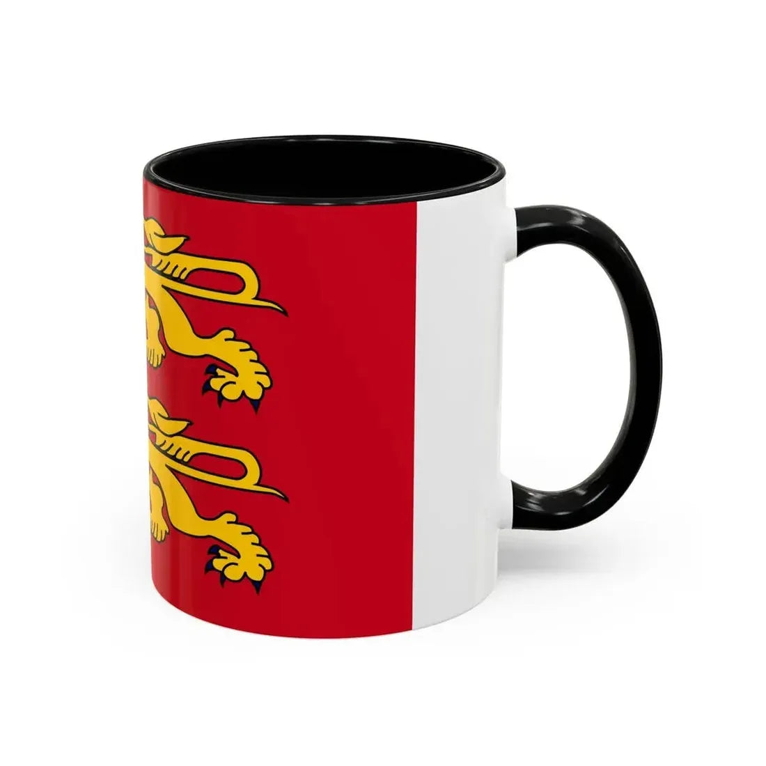 Flag of Manche France 2 - Accent Coffee Mug - Go Mug Yourself